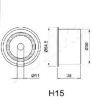 ASHIKA 45-0H-015 Tensioner, timing belt